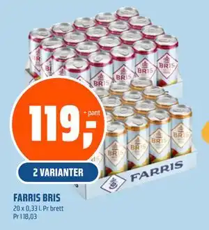 Coop Obs FARRIS BRIS tilbud
