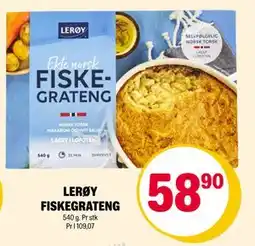 Coop Extra LERØY FISKEGRATENG tilbud