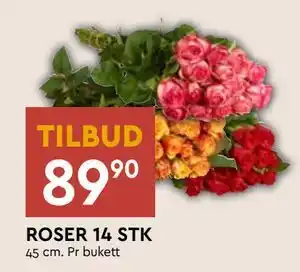 Coop Mega ROSER 14 STK tilbud