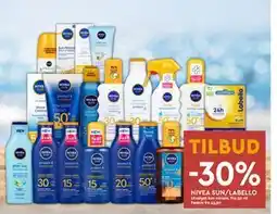 Coop Mega NIVEA SUN/LABELLO tilbud