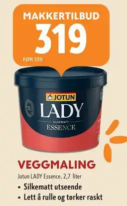 Byggmakker VEGGMALING tilbud