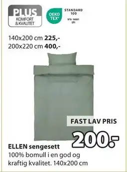 JYSK ELLEN sengesett tilbud