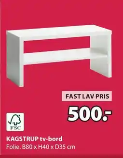 JYSK KAGSTRUP tv-bord tilbud