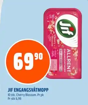 Coop Obs JIF ENGANGSVÅTMOPP tilbud