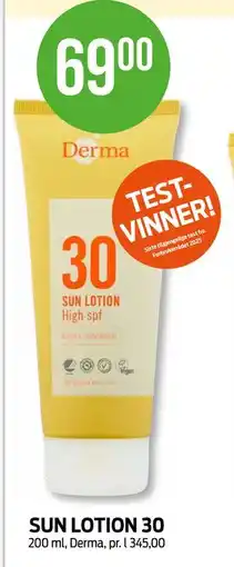 Kiwi SUN LOTION 30 tilbud