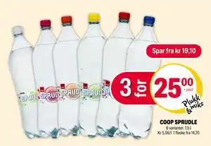 Coop Extra COOP SPRUDLE tilbud