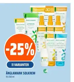 Coop Obs ÄNGLAMARK SOLKREM tilbud