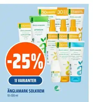 Coop Obs ÄNGLAMARK SOLKREM tilbud