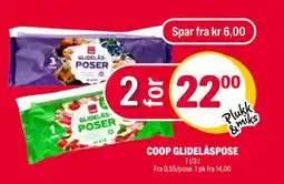 Coop Extra COOP GLIDELÅSPOSE tilbud