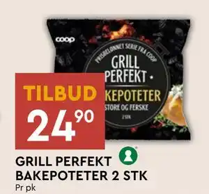 Coop Mega GRILL PERFEKT BAKEPOTETER 2 STK tilbud