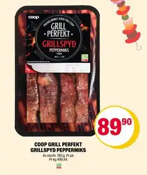 Coop Extra COOP GRILL PERFEKT GRILLSPYD PEPPERMIKS tilbud