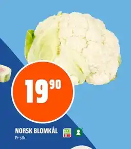 Coop Obs NORSK BLOMKÅL tilbud
