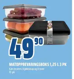 Coop Obs MATOPPBEVARINGSBOKS 1,25 L 3 PK tilbud