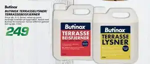 Coop Byggmix BUTINOX TERRASSELYSNER/ TERRASSEBEISFJERNER tilbud