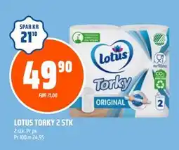 Coop Obs LOTUS TORKY 2 STK tilbud