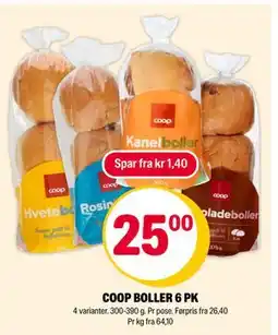 Coop Extra COOP BOLLER 6 PK tilbud