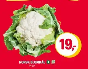 Coop Extra NORSK BLOMKÅL tilbud