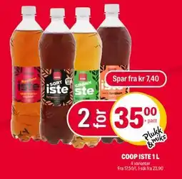 Coop Extra COOP ISTE 1 L tilbud