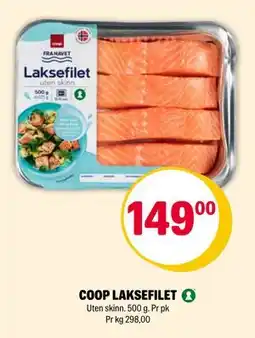Coop Extra COOP LAKSEFILET tilbud