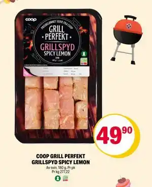 Coop Extra COOP GRILL PERFEKT GRILLSPYD SPICY LEMON tilbud