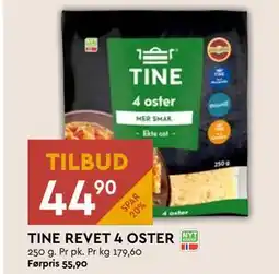 Coop Mega TINE REVET 4 OSTER tilbud