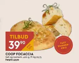 Coop Mega COOP FOCACCIA tilbud