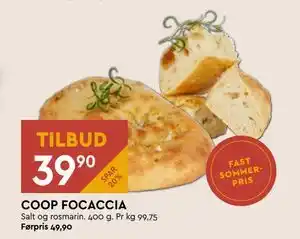 Coop Mega COOP FOCACCIA tilbud