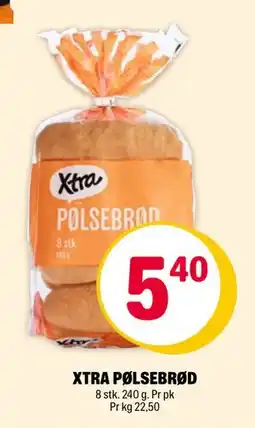 Coop Extra XTRA PØLSEBRØD tilbud