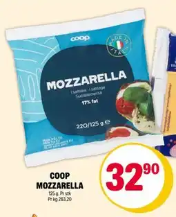 Coop Extra COOP MOZZARELLA tilbud