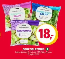 Coop Extra COOP SALATMIKS tilbud