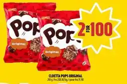Coop Prix CLOETTA POPS ORIGINAL tilbud