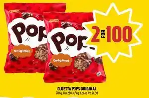 Coop Prix CLOETTA POPS ORIGINAL tilbud