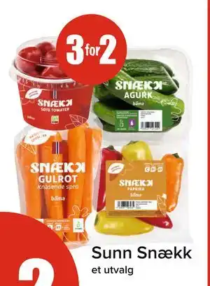Spar Sunn Snækk tilbud