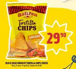 Coop Prix OLD EL PASO CRUNCHY TORTILLA CHIPS CHEESE tilbud