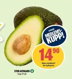 Coop Prix STOR AVOKADO tilbud