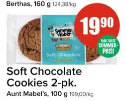 Spar Soft Chocolate Cookies 2-pk tilbud
