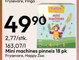 Gigaboks Mini machines pinneis 18 pk tilbud