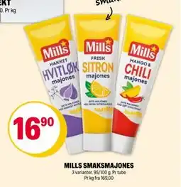 Coop Extra MILLS SMAKSMAJONES tilbud