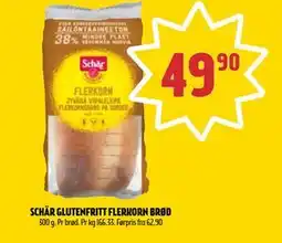 Coop Prix SCHÄR GLUTENFRITT FLERKORN BRØD tilbud