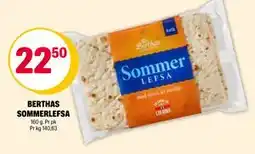Coop Extra BERTHAS SOMMERLEFSA tilbud