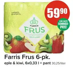 Spar Farris Frus 6-pk tilbud