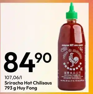 Gigaboks Sriracha Hot Chilisaus 793 g Huy Fong tilbud