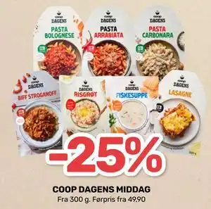 Matkroken COOP DAGENS MIDDAG tilbud