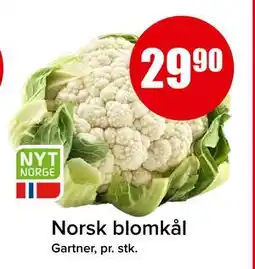 Spar Norsk blomkål tilbud