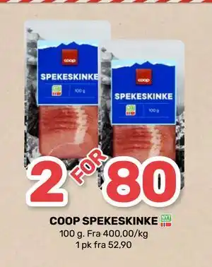 Matkroken COOP SPEKESKINKE tilbud