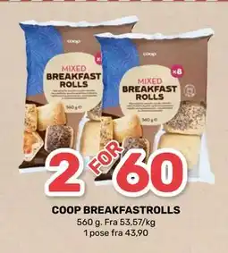 Matkroken COOP BREAKFASTROLLS tilbud