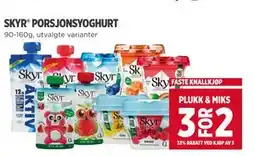 Meny SKYR PORSJONSYOGHURT tilbud