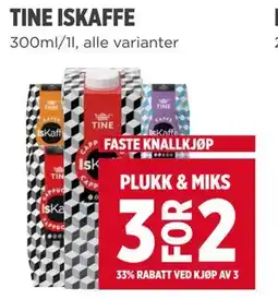 Meny TINE ISKAFFE tilbud
