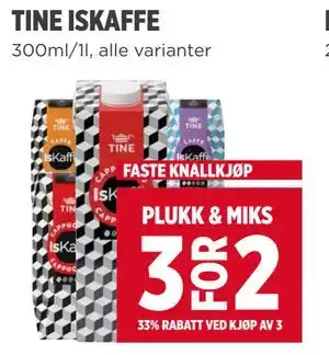 Meny TINE ISKAFFE tilbud
