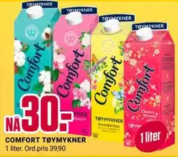 Europris COMFORT TØYMYKNER tilbud